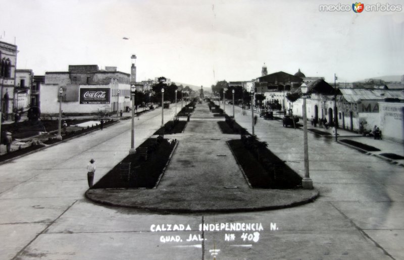 Calzada Independencia Norte Guadalajara, Jalisco.