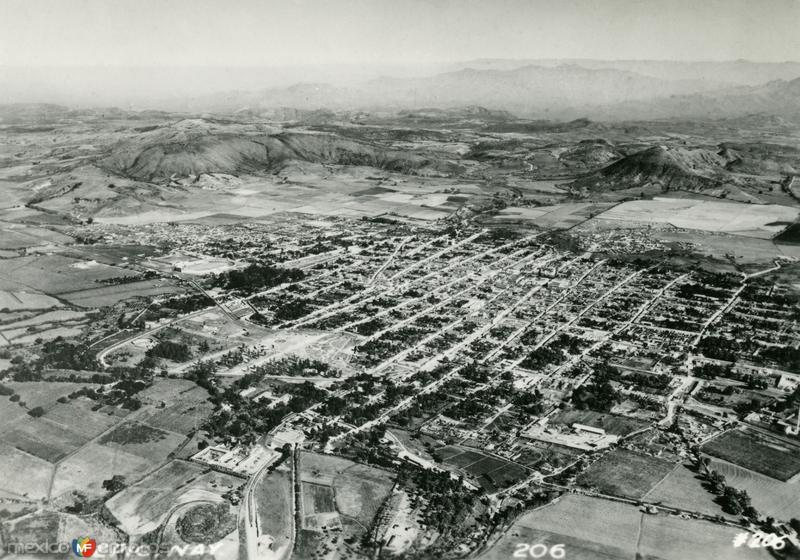 Vista aérea de Tepic