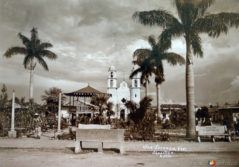 Plaza y kiosco de Yanga, Veracruz (anteriormente, San Lorenzo