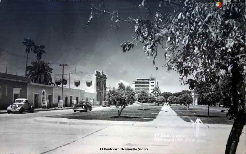 El Boulevard Hermosillo Sonora.