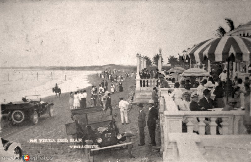 Villa del mar. ( Circulada el 2 de Mayo de 1921 ).