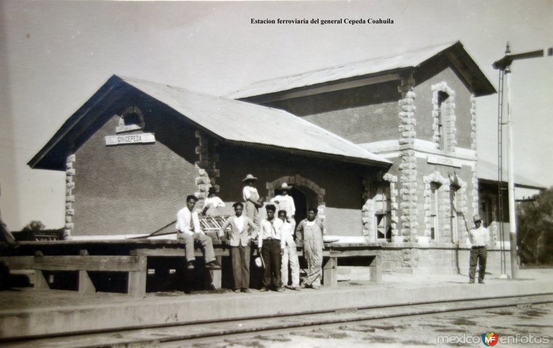 Estacion ferroviaria del general Cepeda Coahuila