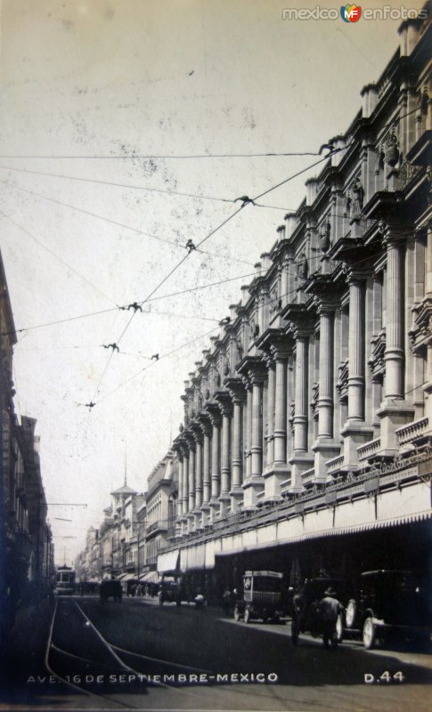 Avenida 16 deSeptiembre.