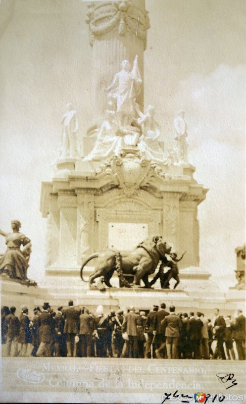 Fiestas del Primer Centenario Inaguracion de la Columna de la Independencia  Por el Fotografo Fernando Kososky