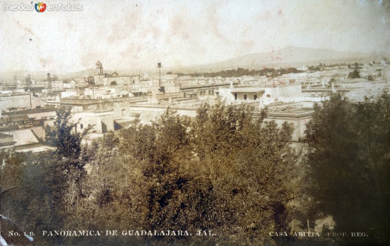 Panoramica  ( Circulada el 11 de Diciembre 1922 ).