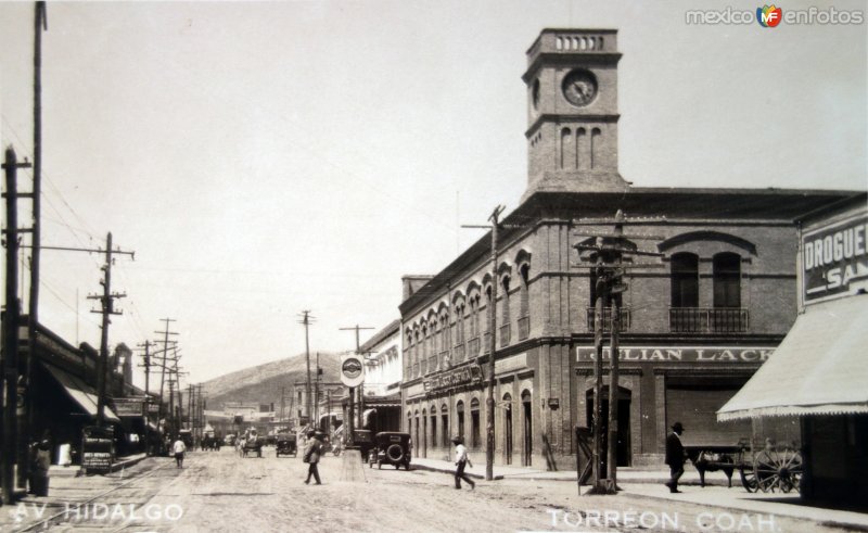 Avenida Hidalgo.