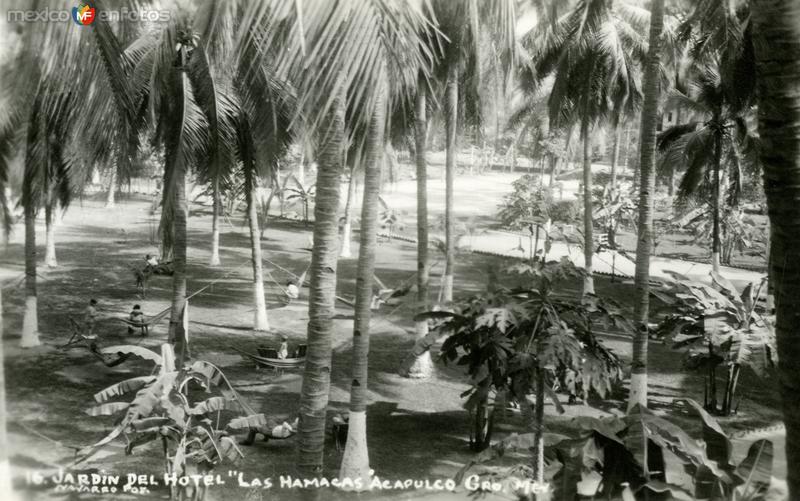 Jardín del hotel Las Hamacas