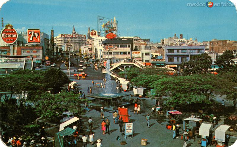 Vista de Guadalajara en los años 70