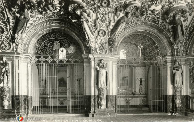 Interior del Templo de Santo Domingo