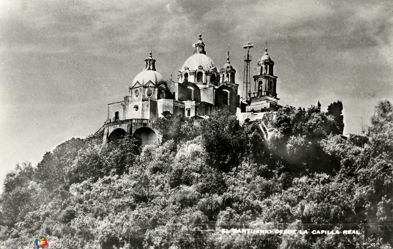 El santuario desde la Capilla Real