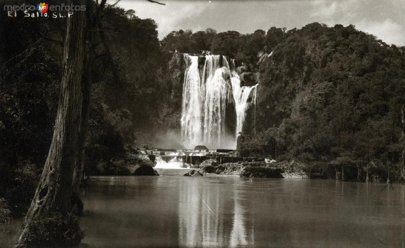 Cascada de El Salto, en la Huasteca Potosina