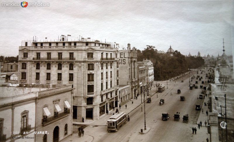 Avenida Juarez.