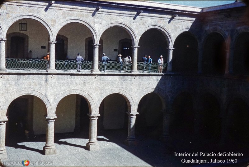 Interior del Palacio deGobierno  Guadalajara, Jalisco 1960