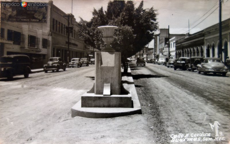 Calle A. Cerdán ( Circulada el 24 de Marzo de 1952 ).