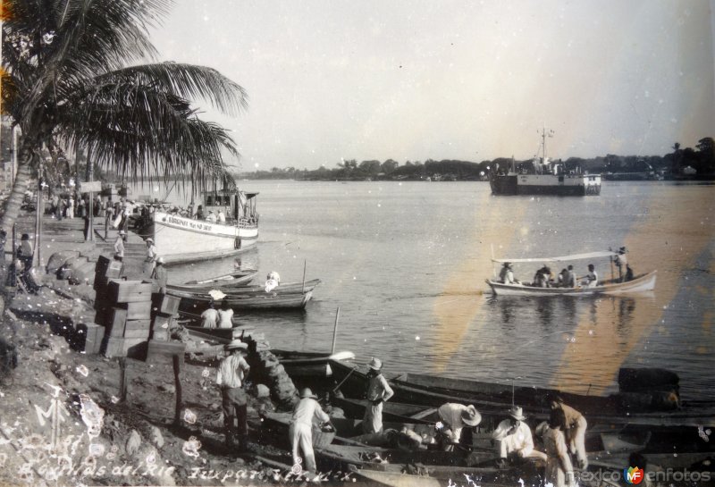 A orillas del Rio Tuxpan.