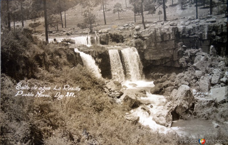 Salto de agua La Rosilla.