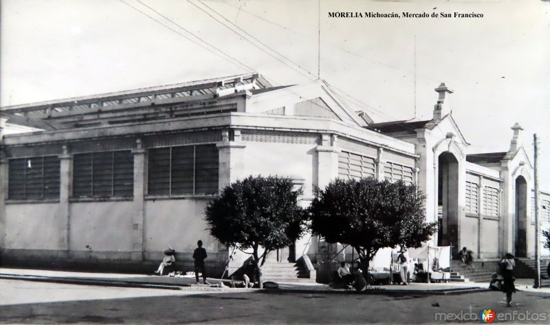 Mercado de San Francisco Morelia Michoacán.