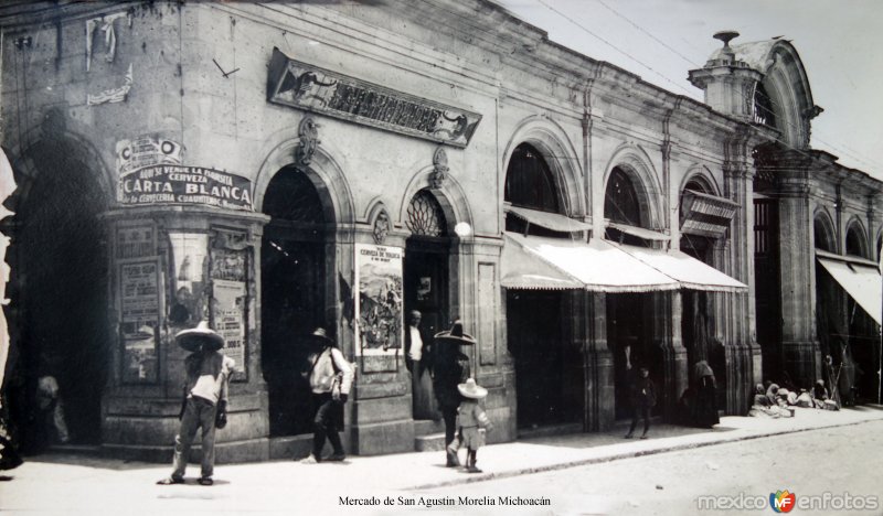 Mercado de San Agustin Morelia Michoacán.