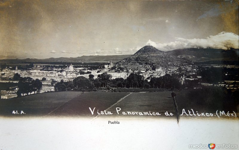 Vista panoramica. ( Circulada el 24 de Mayo de 1908 ).