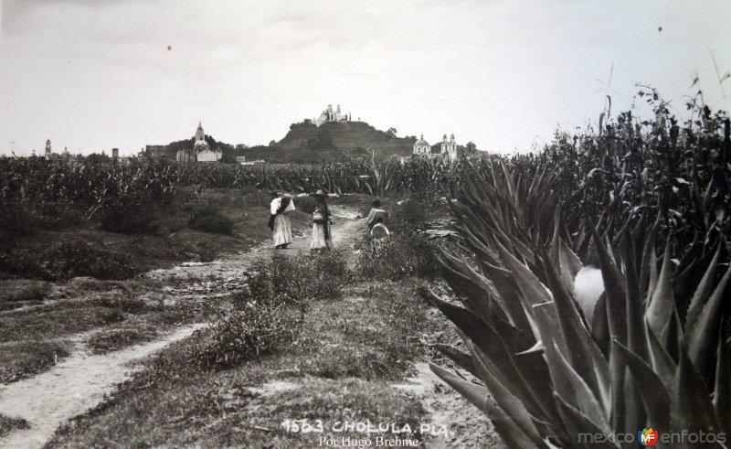 Escena tipica  por el Fotógrafo Hugo Brehme.