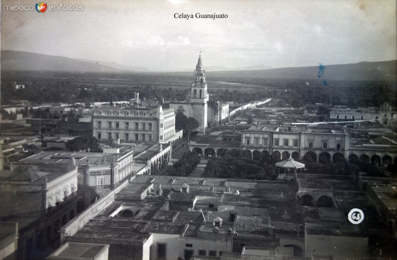 Panorama de Celaya Guanajuato.