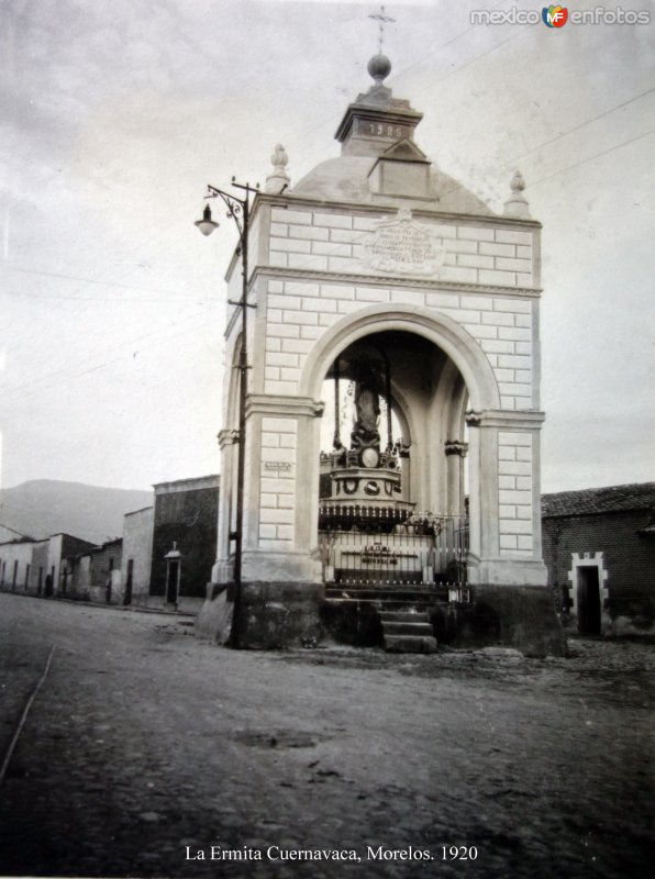 La Ermita Cuernavaca, Morelos. 1920