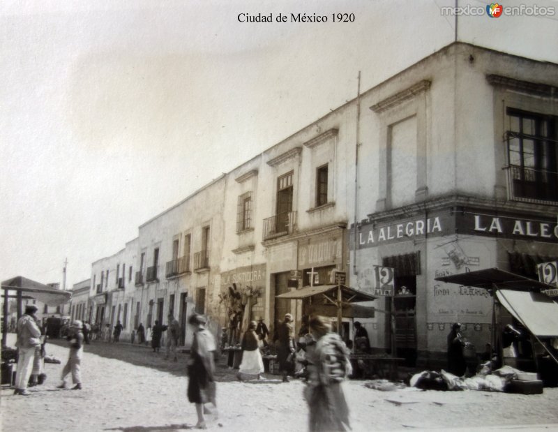 Tienda La Alegria  Ciudad de México 1920.