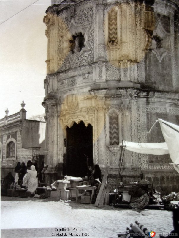 Capilla del Pocito  Ciudad de México 1920