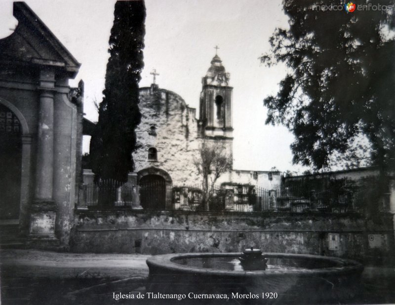 Iglesia de Tlaltenango Cuernavaca, Morelos 1920