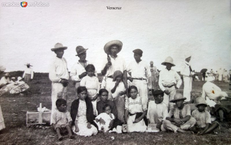 Tipos Mexicanos   de Veracruz.