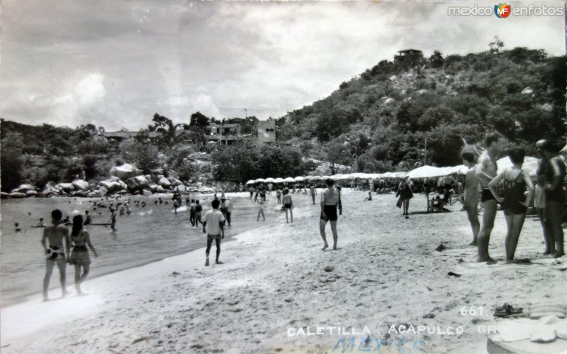 Playa de Caletilla Acapulco Guerrero.