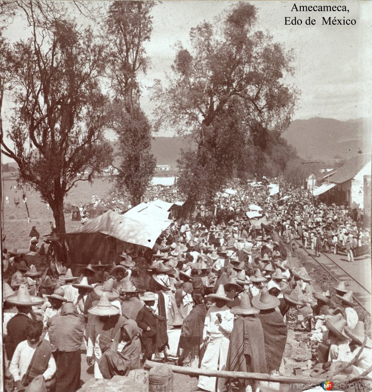 Dia de fiesta Amecameca, Edo de México .