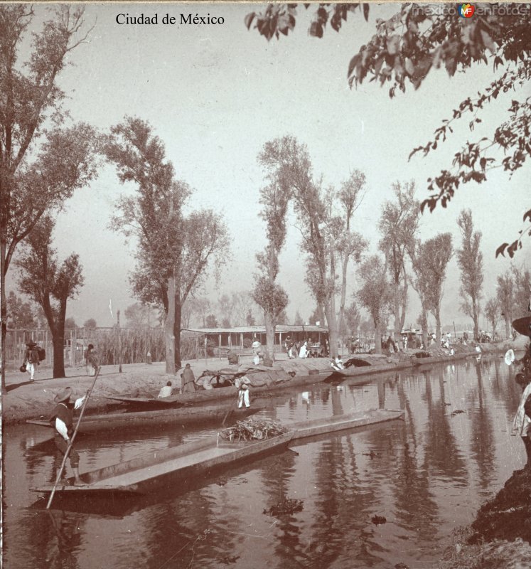 Canal de La Viga Ciudad de México.