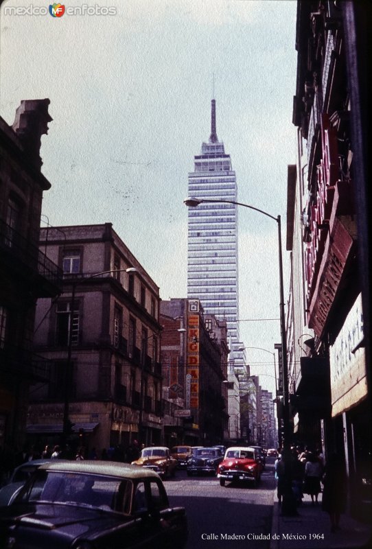 Calle Madero Ciudad de México 1964