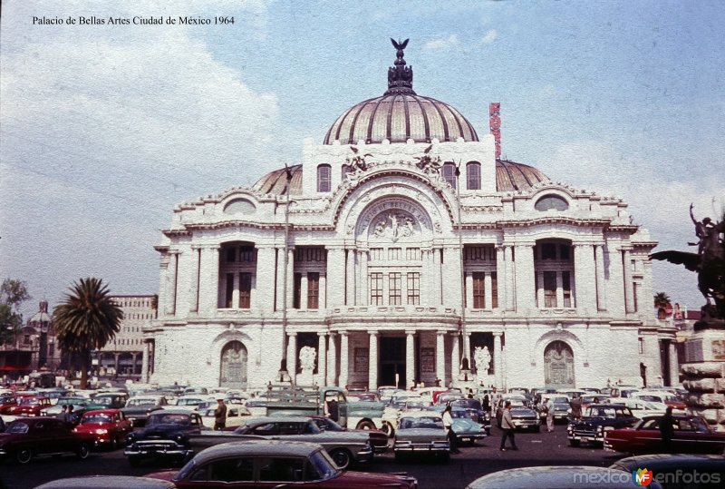 Palacio de Bellas Artes Ciudad de México 1964