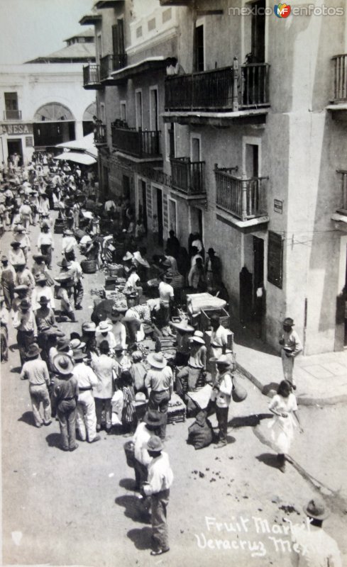 Mercado de frutas.