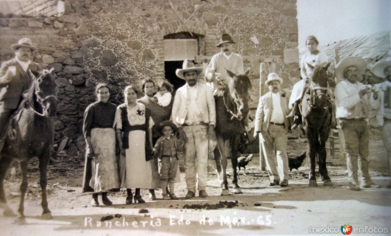 Rancheria en los Alrededores.