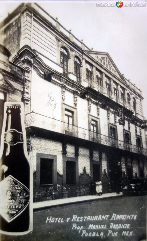 Hotel y Restaurante Arronte.