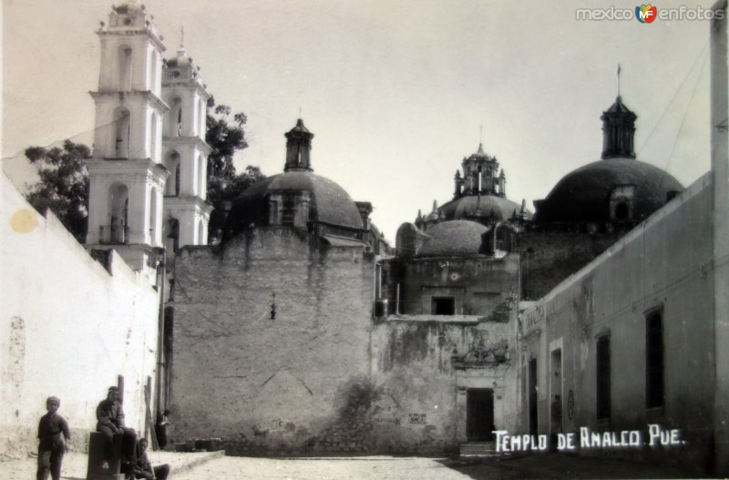 Templo  de Analco  ( Circulada el 1 de Julioo de 1933 ).