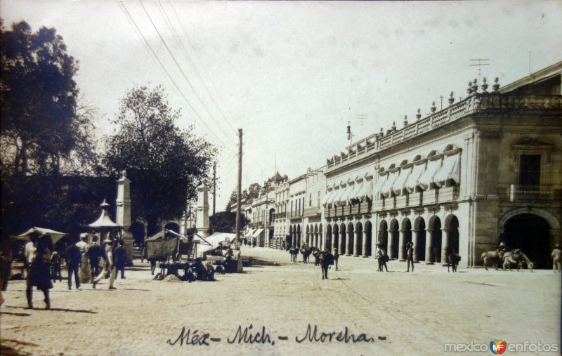 Escena callejera.