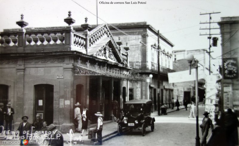 Oficina de correos San Luis Potosí.