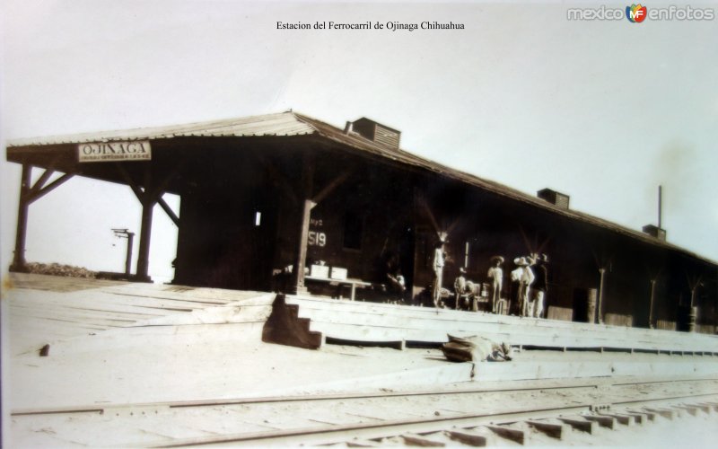 Estacion del Ferrocarril de Ojinaga Chihuahua.