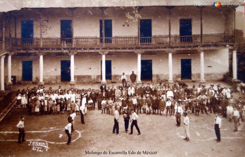 Festival con motivo de Ignaguracion de los Cursas .Molango de Escamilla Edo de Hidalgo