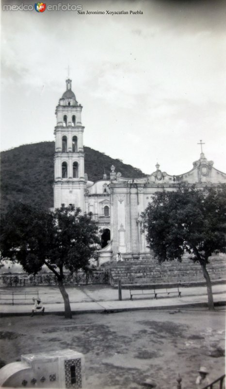 La Iglesia de San Jeronimo Xoyacatlan Puebla