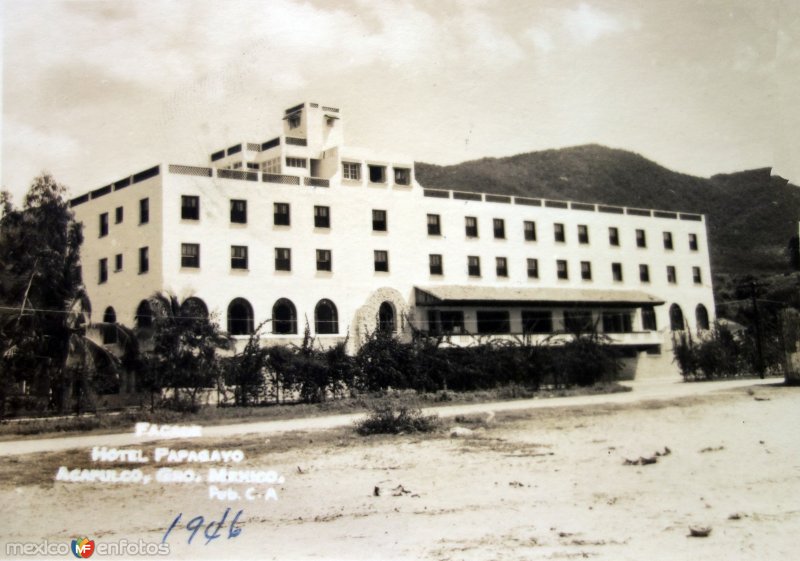 Hotel Papagayo  ( Circulada en 1946 ).