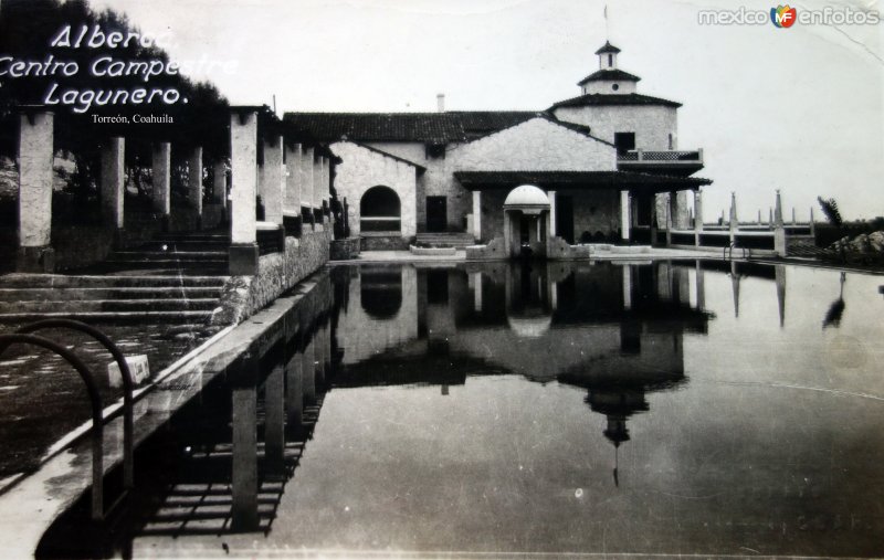 Alberca del Centro campestre Lagunero de Torreón, Coahuila.