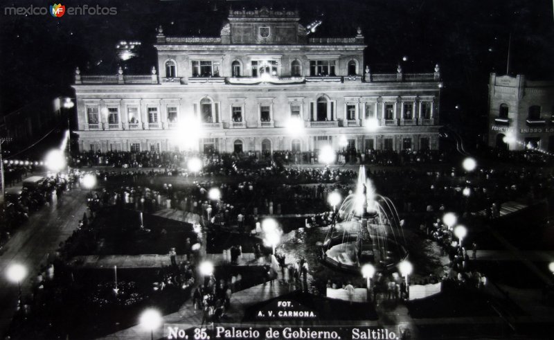 Palacio de Gobierno de Saltillo Coahuila Foto A V Carmona.