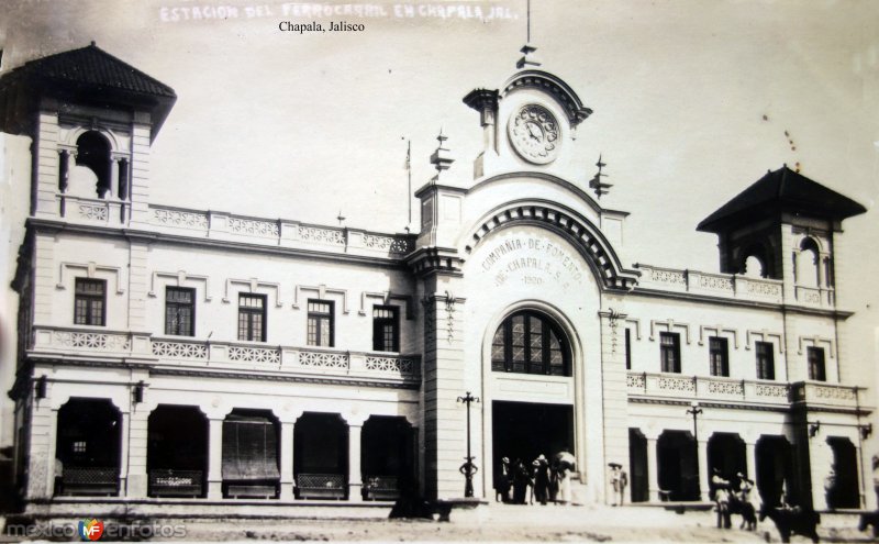 Estacion del Ferrocarril de Chapala, Jalisco.