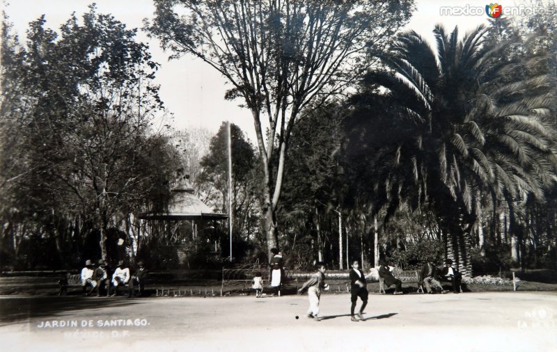 Jardin de Santiago.