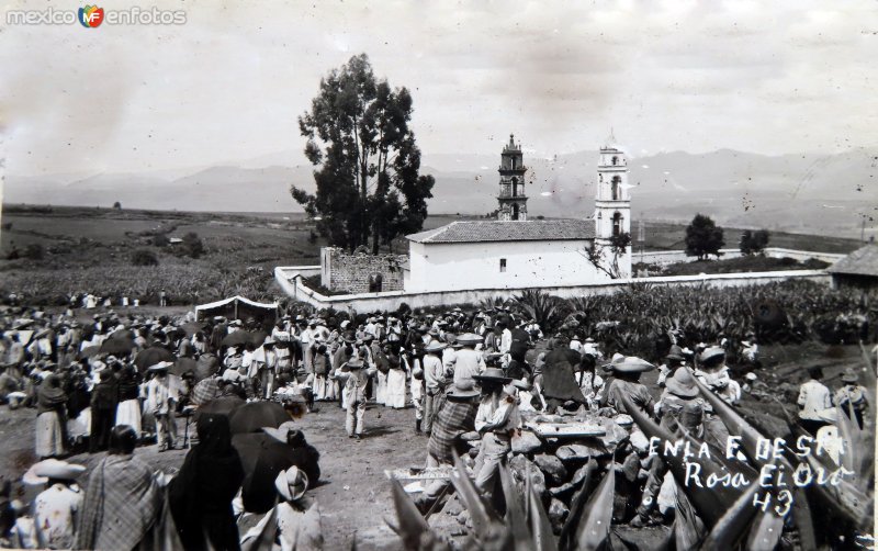 En la feria de Santa Rosa.